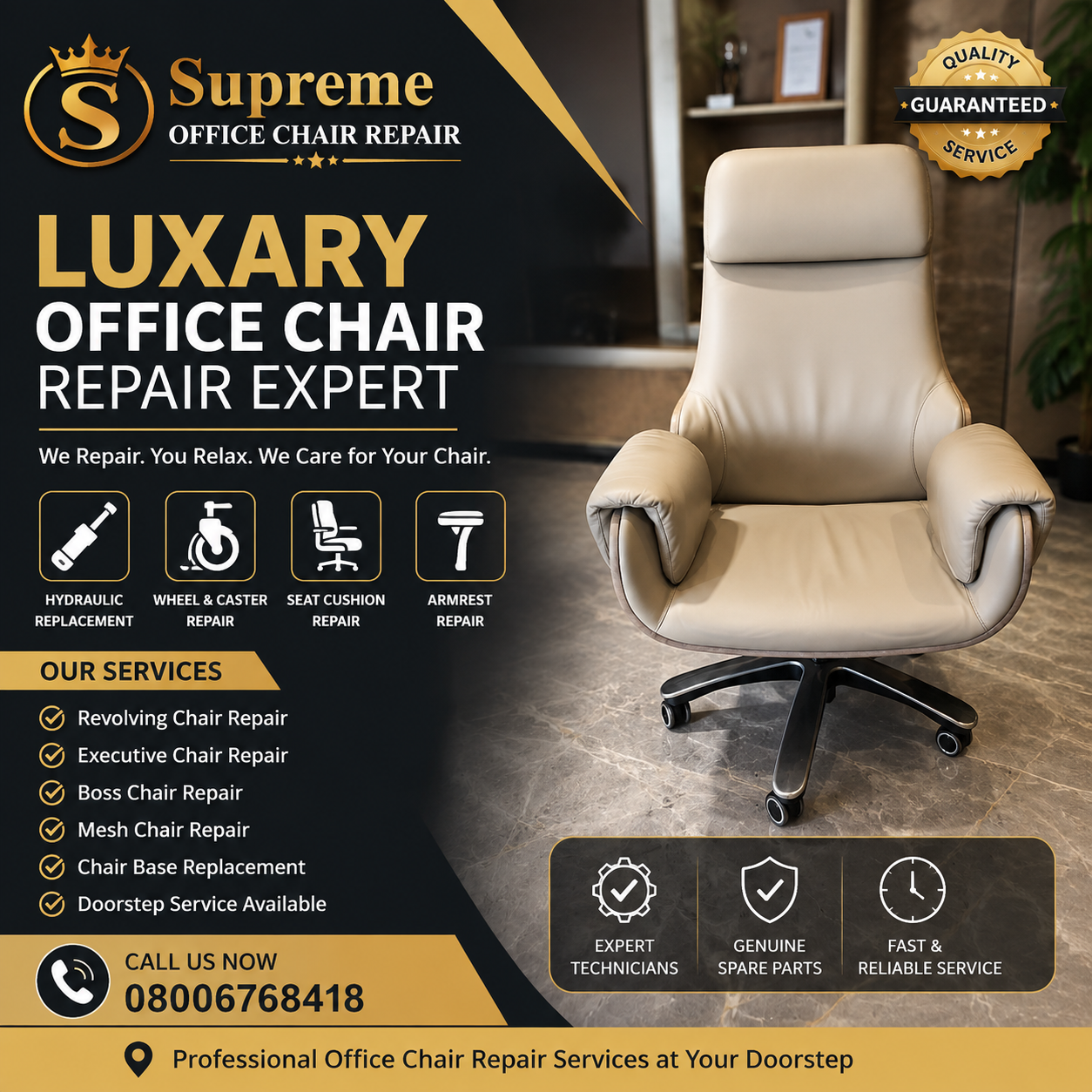 Office Chair Repair Uppal